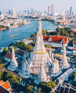 Pemandangan kota Bangkok