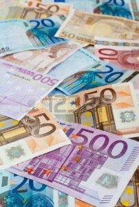 Gambar uang Euro